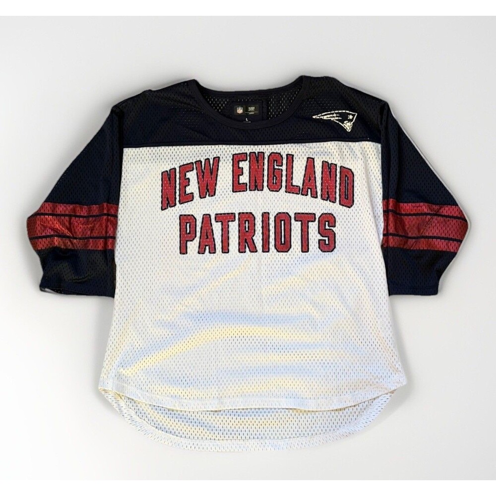 New England Patriots Team Apparel Jersey Women’s Size Large